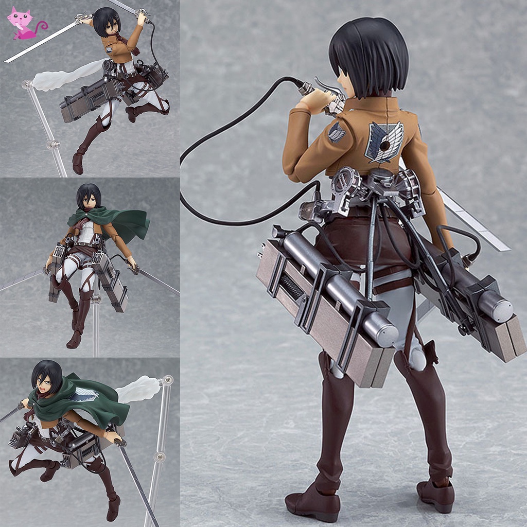 Mô Hình Levi Mikasa Eren Ackerman Anime Attack On Titan