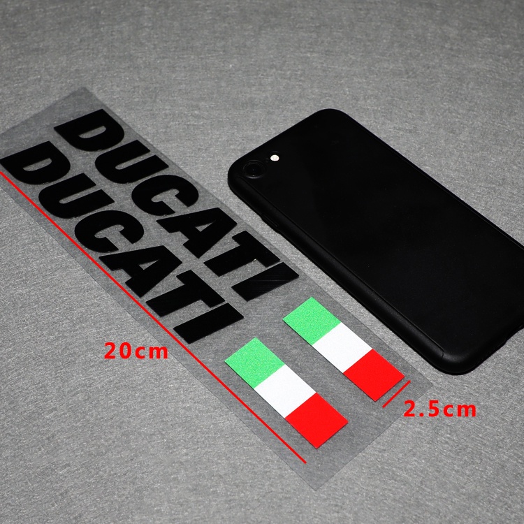 Miếng Dán logo supreme Cho Xe ducati 795 796 696 1100 1098 1198
