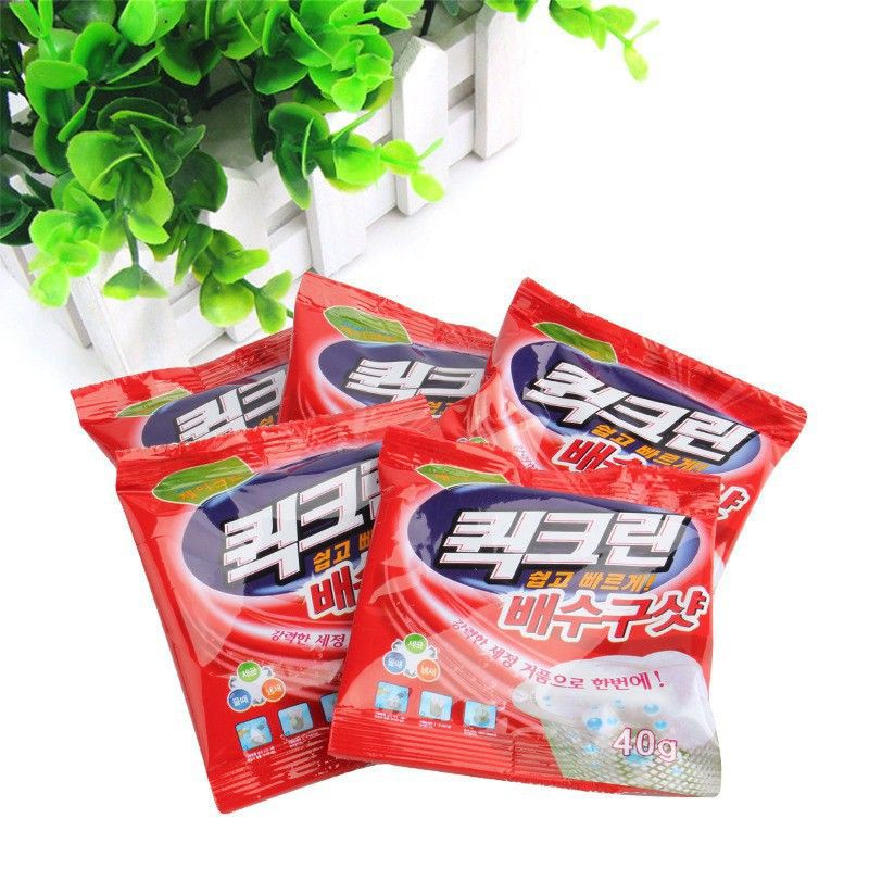 Hộp 5 Gói Bột Thông Tắc Cống - Bồn Rửa Chén Cực Mạnh EZMART