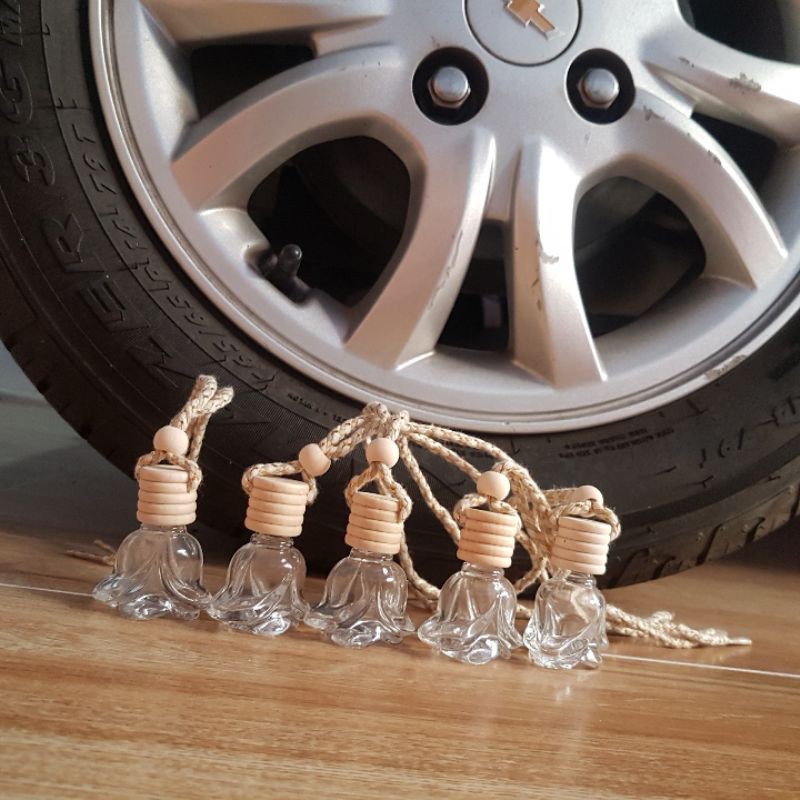 Chai treo xe hơi - Vỏ chai chiết tinh dầu treo xe 10ml