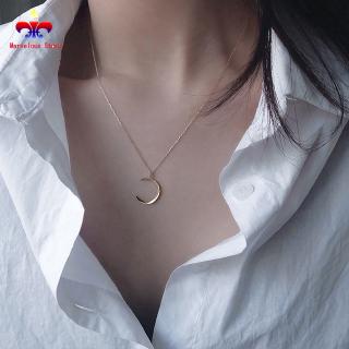Vòng cổ Vàng Mặt Trăng Khuyết Có Sừng