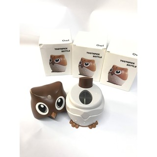 Lọ đựng tăm hình chim cú mèo cute, CORBIN_STORE