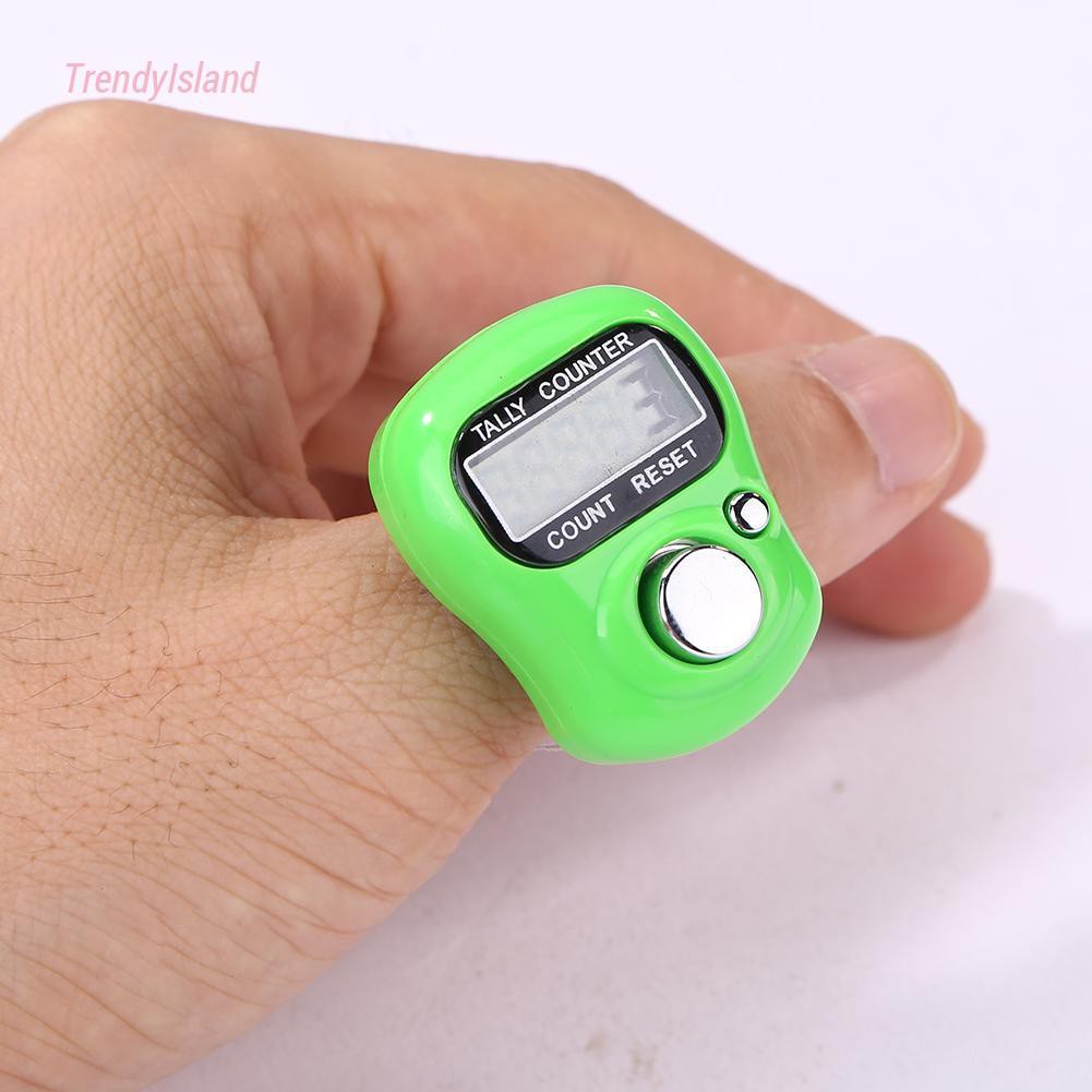 Máy Đếm Đeo Ngón Tay Kỹ Thuật Số Mini 0-99999