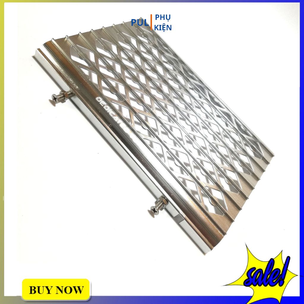 Che két nước Exciter 150 nhôm dày hc bảo vệ két nước làm đẹp xe Ex 150