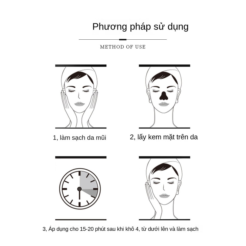 Mặt Nạ Loại Bỏ Mụn Đầu Đen Kiềm Dầu Dưỡng Ẩm Chăm Sóc Da | BigBuy360 - bigbuy360.vn