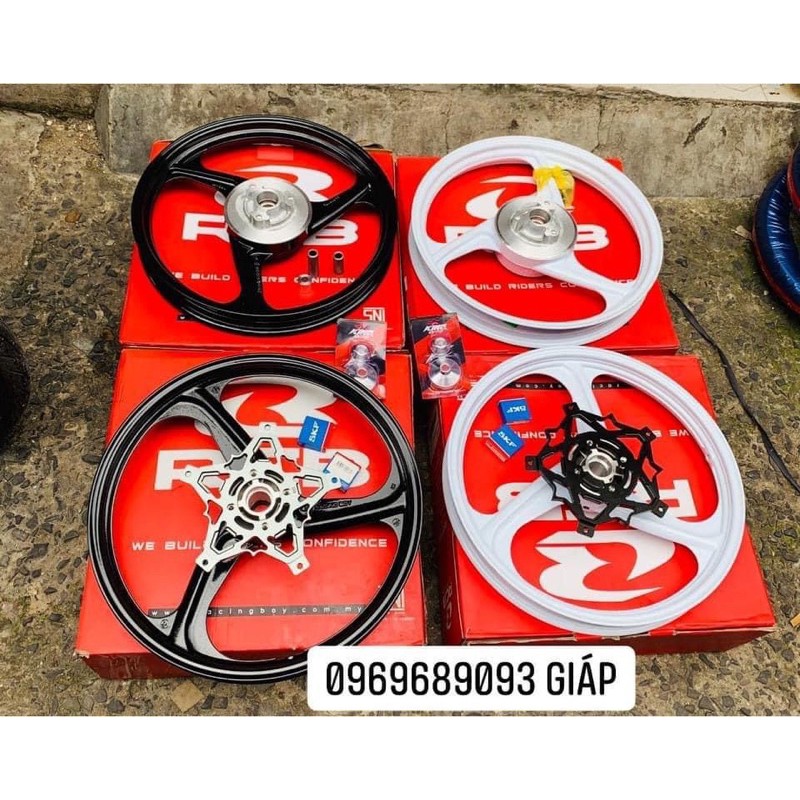 Mâm Rcb 3 đao Satria raider