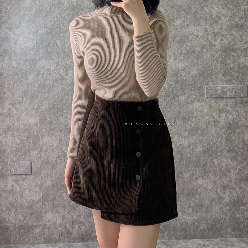 [ẢNH THẬT SHOP TỰ CHỤP] Áo len body cổ 3p | BigBuy360 - bigbuy360.vn