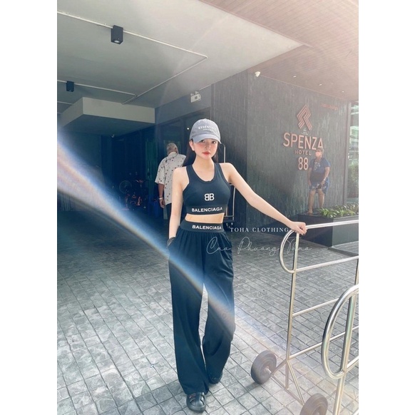 Sét 3 lỗ bagenciga quần suông