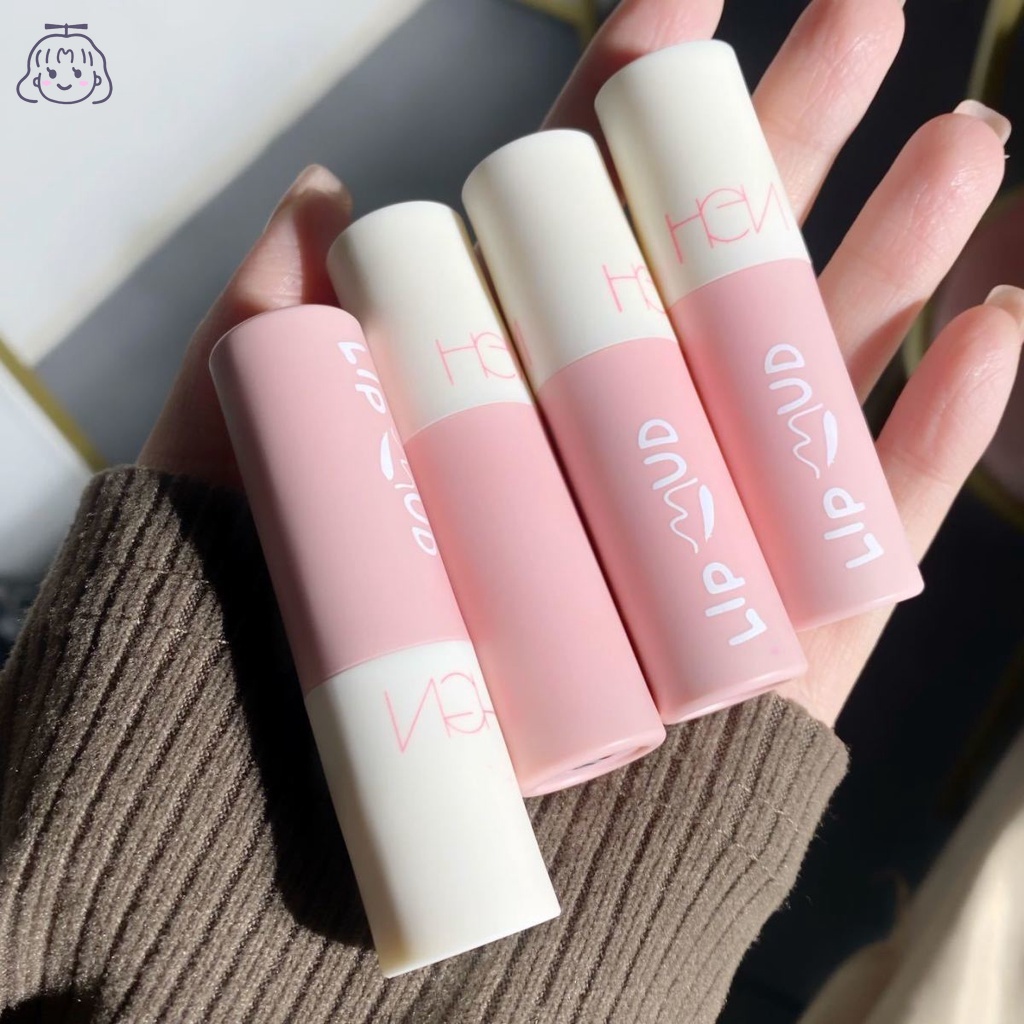 Son Môi Lì Mịn Mượt Như Nhung Lâu Trôi Dưỡng Ẩm Môi Màu Trắng Ngà Ngọt Ngào Cho Học Sinh YUK