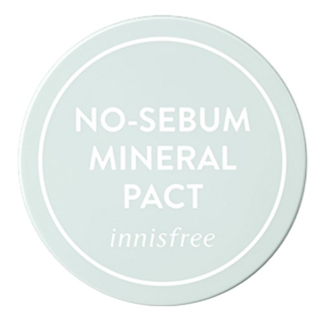 Phấn phủ kiềm dầu dạng nén che phủ cao Innisfree No Sebum Mineral Pact 8.5g