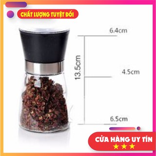 Dụng cụ xay hạt tiêu bằng thủy tinh tiện dụng