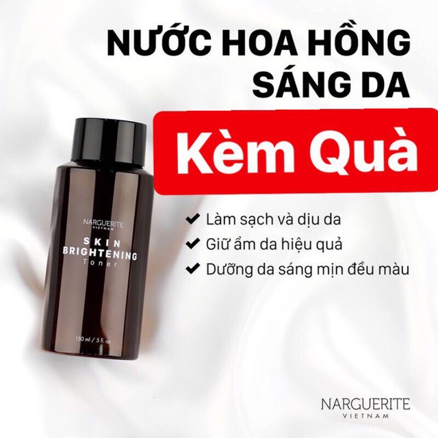 NƯỚC HOA HỒNG SÁNG DA NAGUERITE - SKIN BRIGHTENING TONER (inbox giá sỉ tốt)