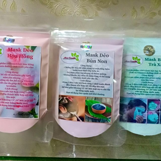 100gr bột đắp mặt Mask Dẻo