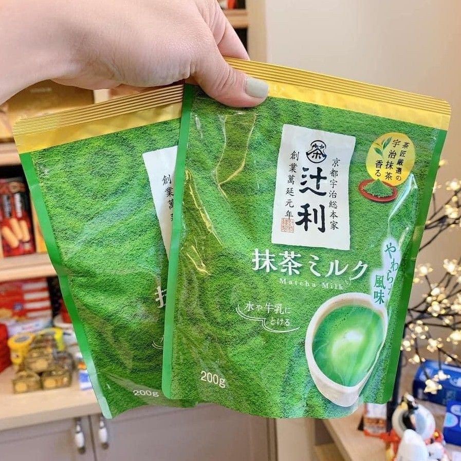 Bột Trà Xanh Matcha Milk Nhật Bản 200GR - BỘT TRÀ XANH NGUYÊN CHẤT - myphamchinhhangladycare