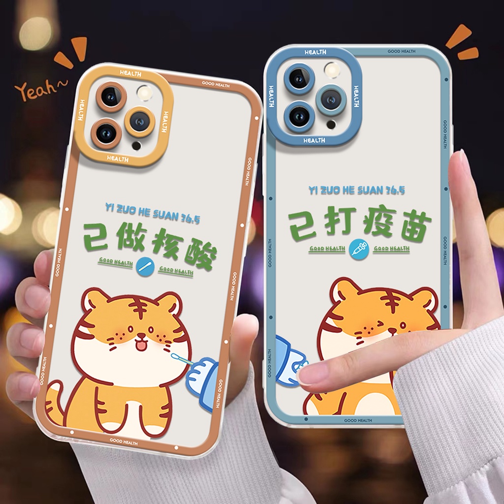 Ốp Điện Thoại TPU Dẻo Trong Suốt Họa Tiết Hoạt Hình Dễ Thương Cho IPhone 13 12 Pro Max 11 XS XR X 8 7 6S Plus
