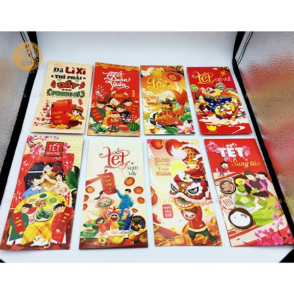 10 Bao Lì Xì Tết 2022 Phong Bao Lì Xì Chủ Đề Gia Đình
