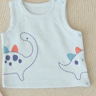 Gi lê nỉ mỏng Little love LIL thu đông Gile Ghi lê sơ sinh bé trai bé gái