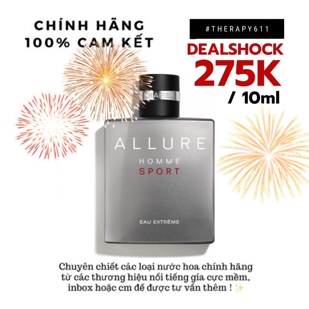 ..::✨Nước hoa Chanel Allure Homme Sport Eau Extreme Test 10ml/20ml Spray / Chuẩn authentic✨::..