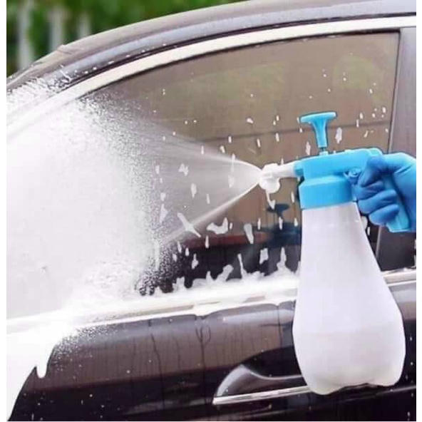 Bình Xịt Tạo Bọt Tuyết Rửa Xe Ô Tô , Xe Máy Bình Tưới Cây Cầm Tay Tiện Dụng Bọt Rửa Xe Không Chạm