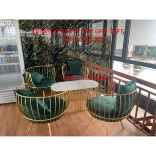 Bàn ghế derco phòng khách,Bàn ghế sofa sắt phòng khách