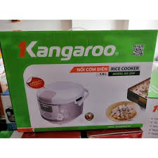 [Mã 1911ELSALE hoàn 7% đơn 300K] Nồi cơm điện 1.8L Kangaroo KG15H hàng chính hãng