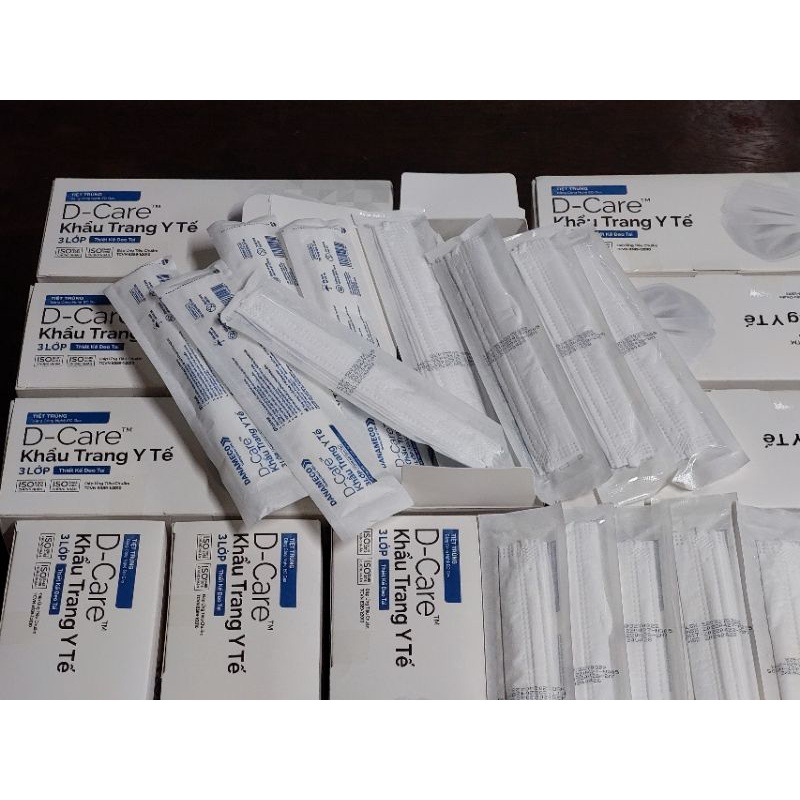 [Hỏa Tốc Q10] Khẩu Trang Y Tế DANAMECO - 3 lớp (tiệt trùng từng cái)