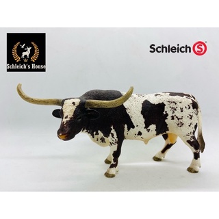 Mô hình động vật , đồ chơi con vật Schleich chính hãng Bò Longhorn Texas 13721 - Schleich House