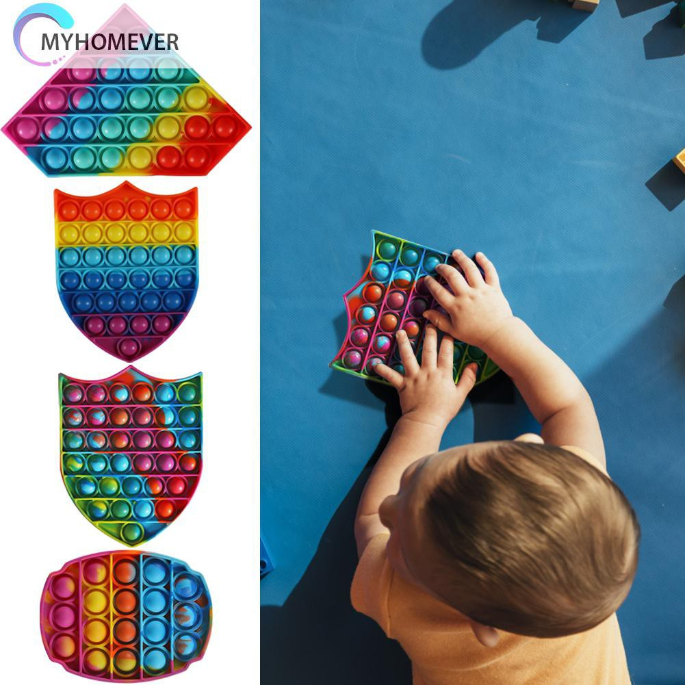 Pop It Fidget Đồ chơi Dimple Anti Anxiety Autism Kids  Bubble Sensory Fidget Squeeze Đồ chơis