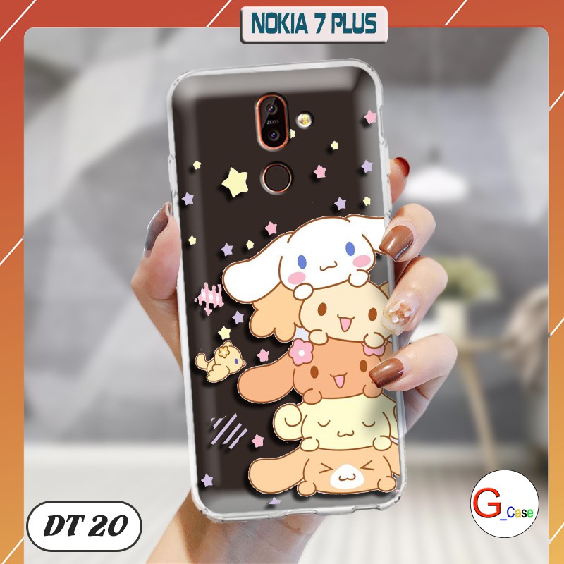 Ốp lưng NOKIA 7 PLUS dẻo trong in hình