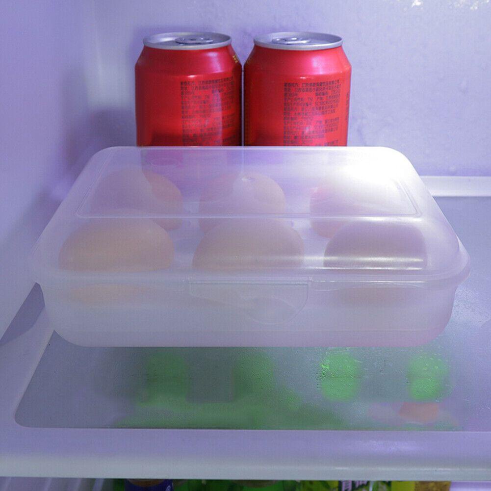 Hộp Đựng Trứng Bằng Nhựa 6 Ngăn Tiện Dụng Mang Theo Dã Ngoại