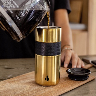  Ly giữ nhiệt Elemental Artisan 480ml màu vàng đồng, giữ nhiệt vượt trội, inox 304,gi