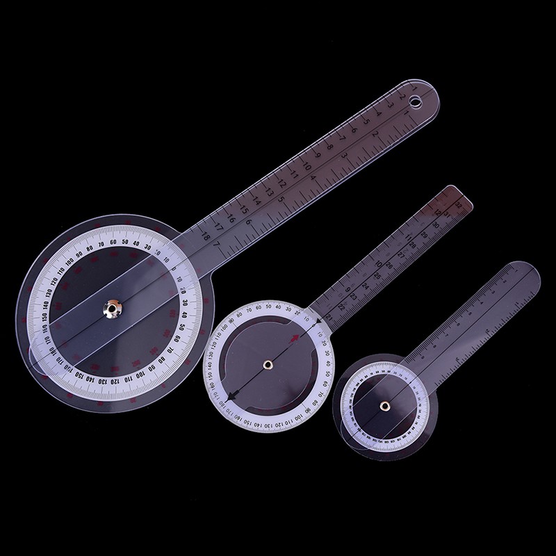 Bộ 3 thước đo góc 6 / 8 / 12inch 360 độ tiện lợi