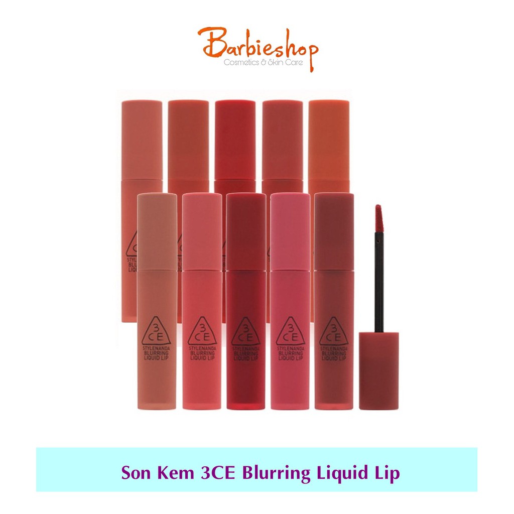 Son Kem 3CE Blurring Liquid Lip
