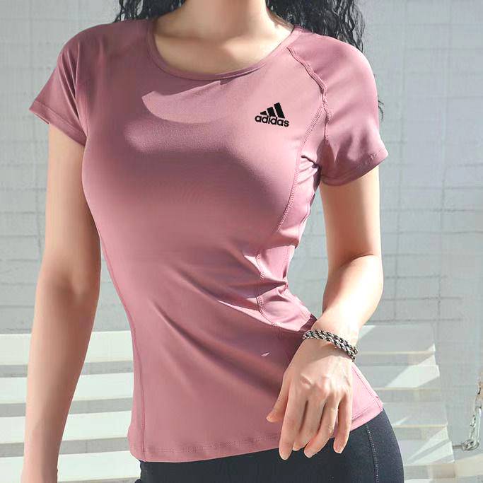 Adidas Áo Khoác Thể Thao Tập Yoga Chất Liệu Co Giãn Nhanh Khô Thời Trang Mùa Hè