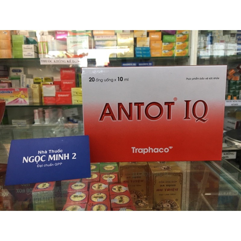 ✅ [Chính Hãng] Antot IQ traphaco thực phẩm bồi bổ cơ thể giúp bảo vệ và phục hồi sức khoẻ