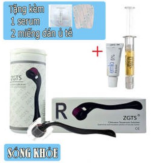 Trọn bộ lăn kim ZGTS 540+ 1Ống tế bào gốc El.das + 1 Kem ủ tê Em la