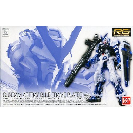Mô hình lắp ráp Gundam RG CE Gundam Astray Blue Frame Plated Ver (Expo)