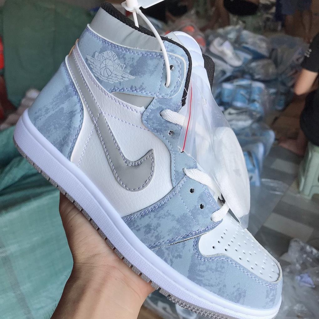 Giày Thể Thao Jordan 1 tie dye, giày air jordan cổ cao các màu nam nữ hàng cao cấp