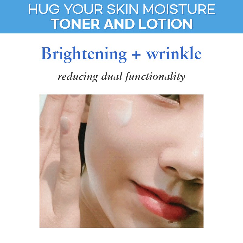 Nước hoa hồng giúp sáng da cải thiện nếp nhăn CELEPIDERME HUG YOUR SKIN MOISTURE TONER