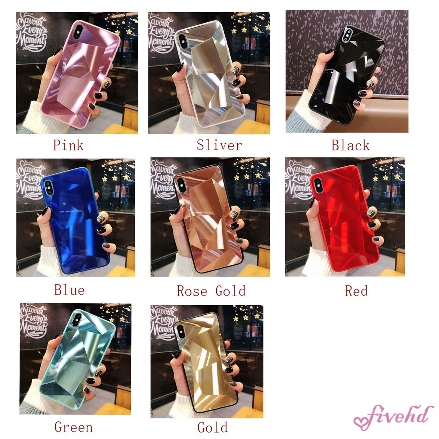 🌈Ready Stock🎁 Ốp điện thoại siêu mỏng tráng gương kim cương 3D chống sốc Samsung A9s A2 Core A730 A520 M21 M20 | BigBuy360 - bigbuy360.vn