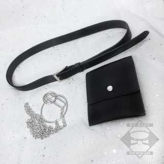 Dây nịt có túi và xích // Belt bag.