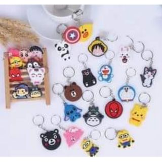 Móc chìa khóa hình thú ngộ nghĩnh,,,