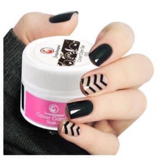 Hũ gel vẽ đặc màu đen