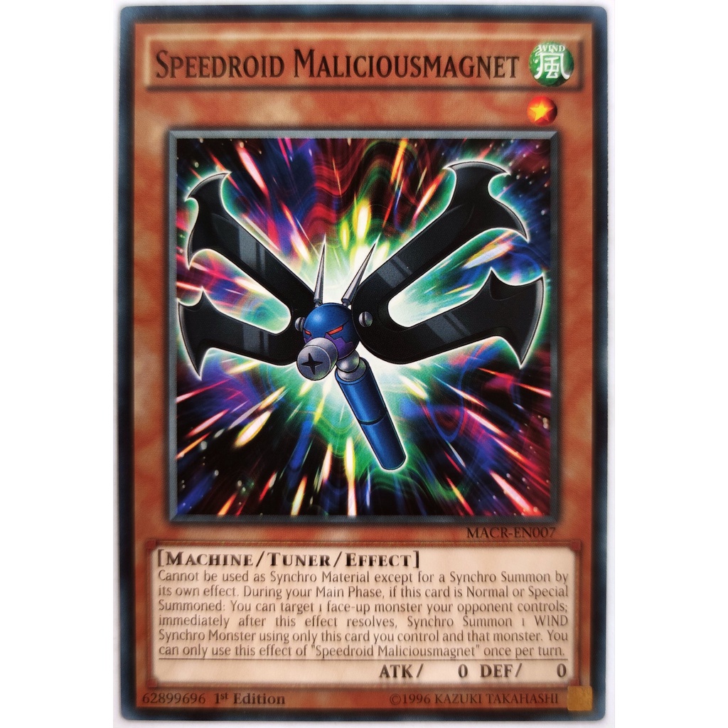 [Thẻ Yugioh] Speedroid Maliciousmagnet |EN| Common (ARC-V)