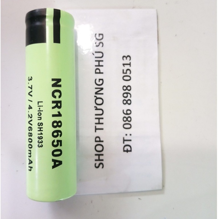 Pin 18650 Panasonic NCR-18650A - 3.7V -  4.2V_ 6800mAh - Li-ion SH1933_1 VIÊN