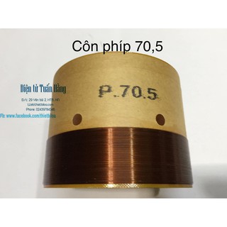 coil (côn) loa bass 70,5 phíp chống nhiệt .-Linh kiện thay thế sửa chữa loa