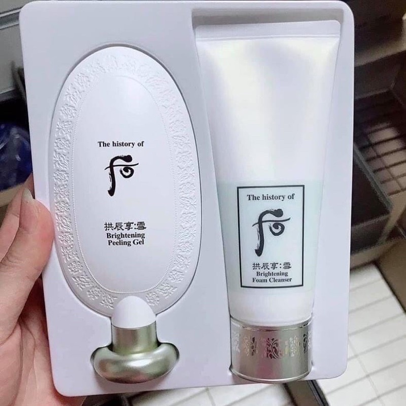 Tẩy da chết Whoo 100ml tặng sữa rửa mặt Whoo 100 ml | BigBuy360 - bigbuy360.vn
