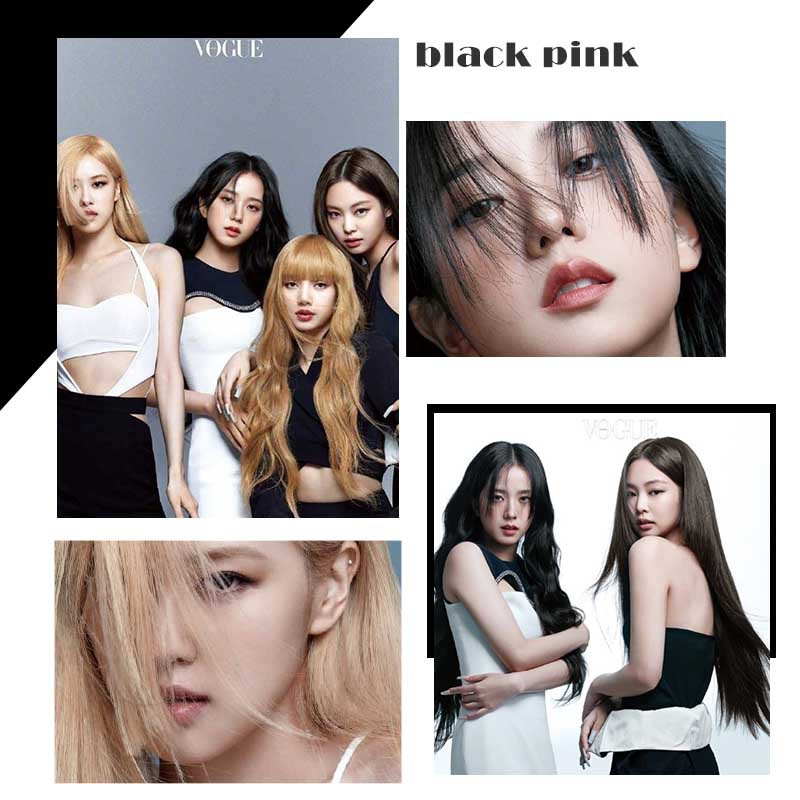 【PM】Hàn Quốc Blackpink Crystal Cross Stitch Kit, Tranh kim cương, Tự làm