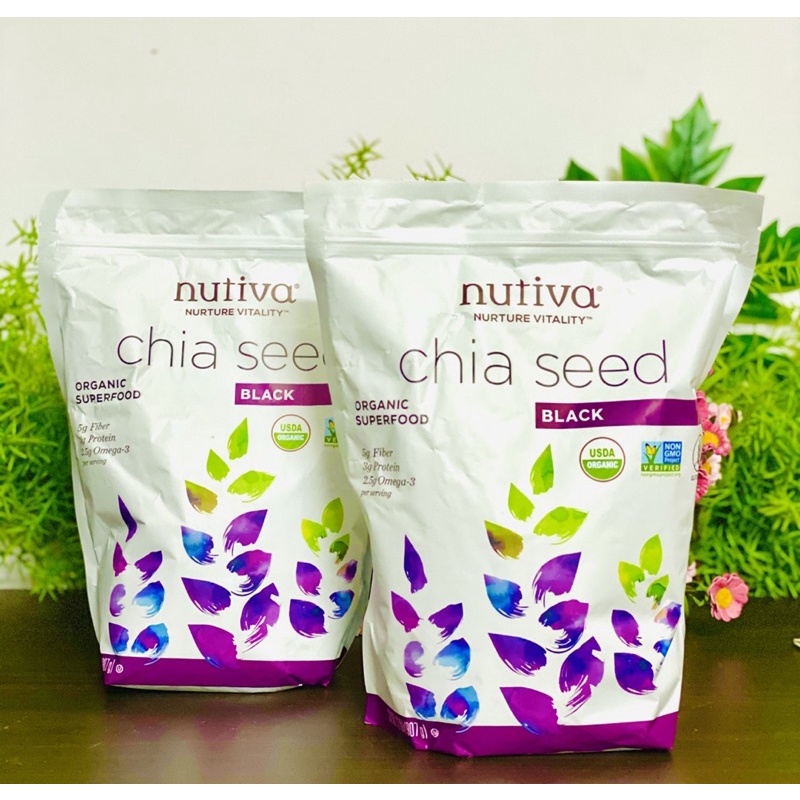 HẠT CHIA SEED MỸ 907g nutiva