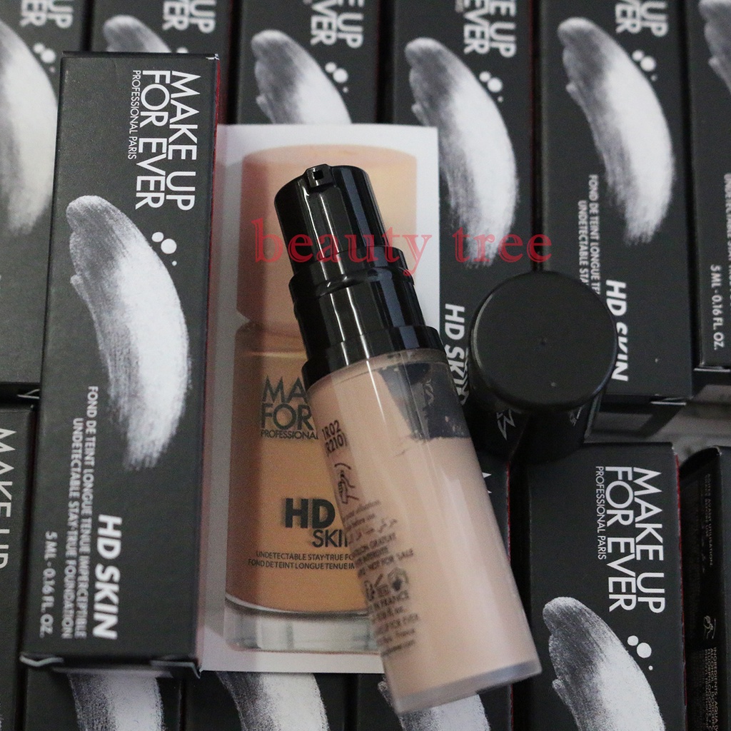 Kem Nền MAKE UP FOR EVER HD SKIN FOUNDATION 5ml #1r02
